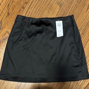 Elegant Black Mini Skirt